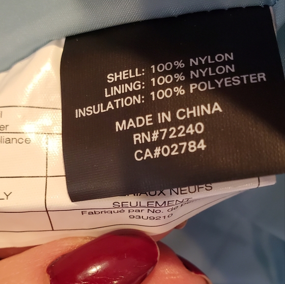 NILS Ski Insulated Women's Jacket Teal Green Detachable Hood M - Picture 13 of 16